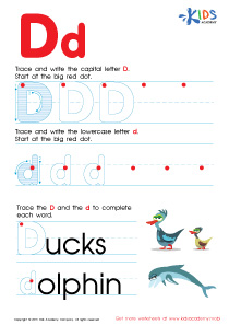 Tracing B - ABC Worksheets | Kids Academy